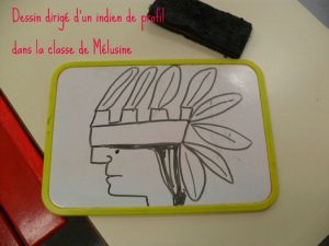 dessin dirigé profil