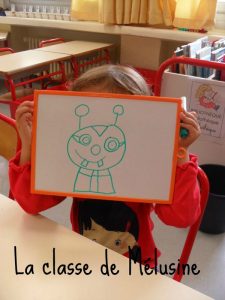 ardoise dessin dirigé
