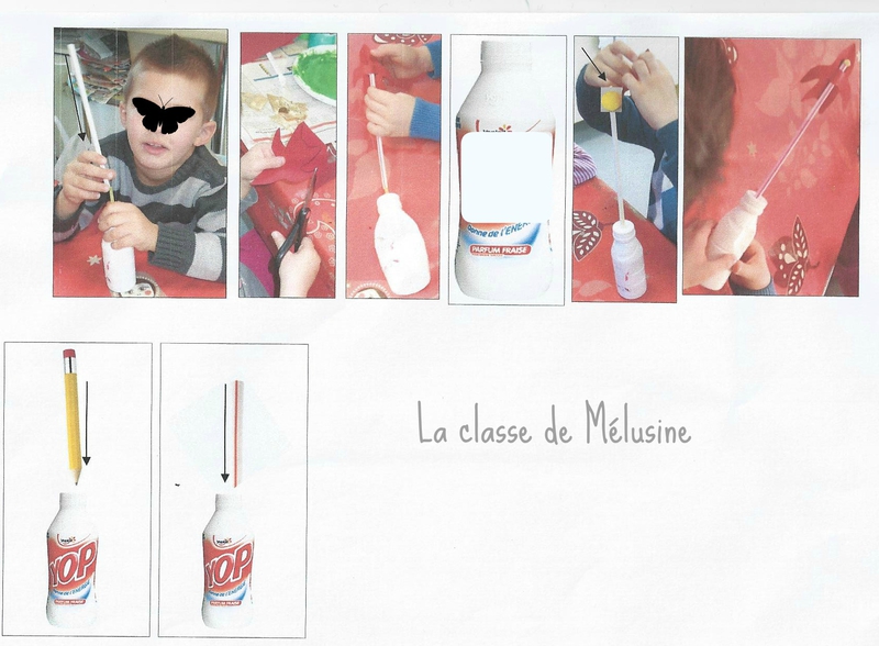 Photos des étapes du lance-fusée