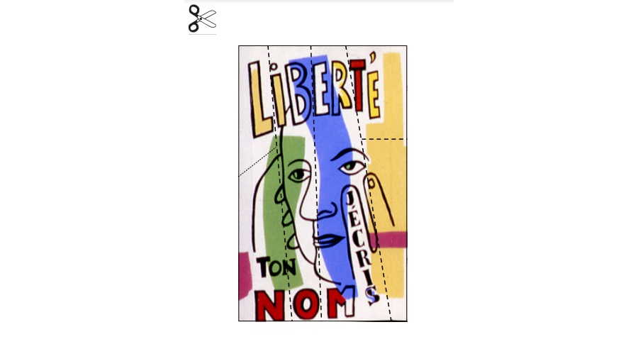 Le puzzle de "Liberté" de Fernand Léger 2 niveaux