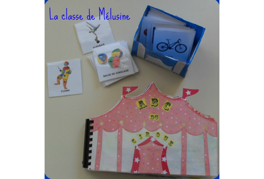 Les images lexique du jeu "ABC du Cirque"