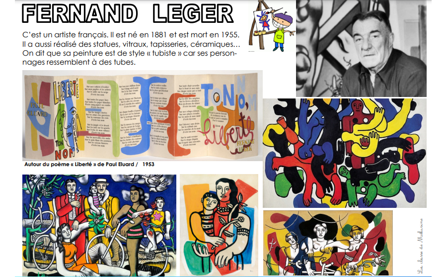 La fiche artiste de Fernand Léger