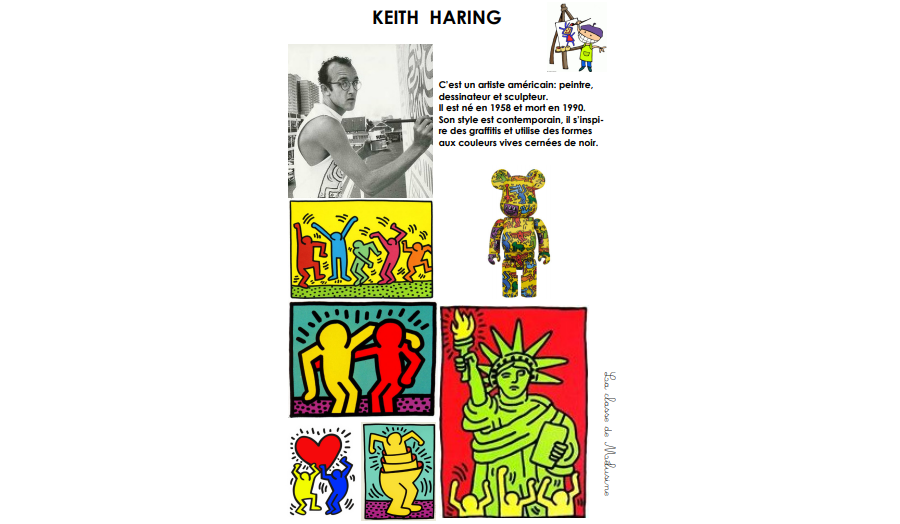 La fiche artiste de Keith Haring