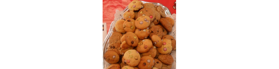 Recette des cookies aux smarties