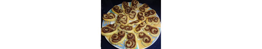 Recette des palmiers à la pâte à tartiner