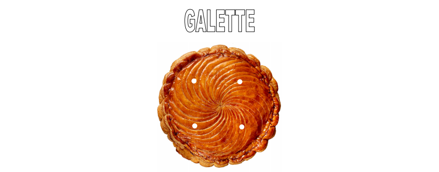 Le plateau de la galette pour le jeu "phonogalette"