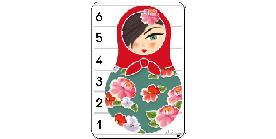 Jeu de bataille de matriochkas