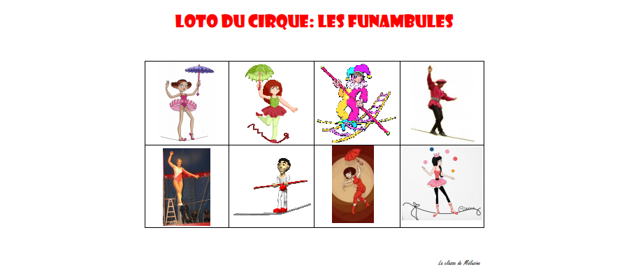 Loto du cirque