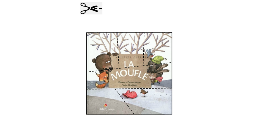 Le puzzle de la couverture de la Moufle